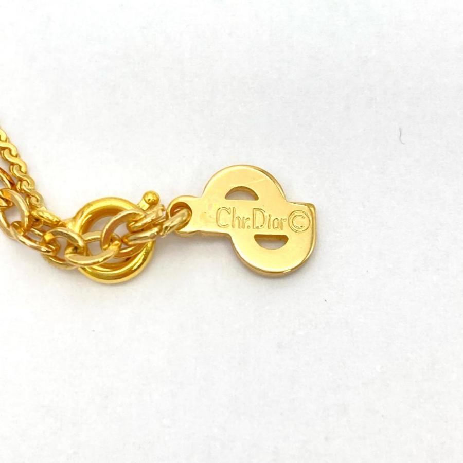 クリスチャンディオール Christian Dior CDロゴ ネックレス GP