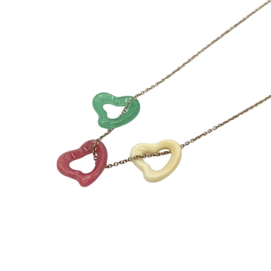 Elsa Peretti ティファニー Tiffany&Co. スリーカラー オープンハート