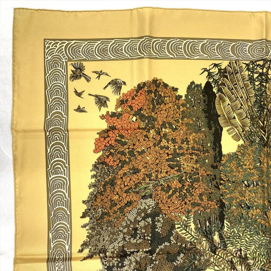 HERMES エルメス カレ90 Les Legendes de l'Arbre 木の伝説 スカーフ