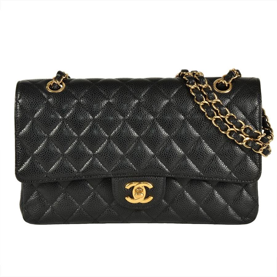 シャネル CHANEL マトラッセ25 A01112 13番台 ブラック ゴールド金具 キャビア レディース ショルダーバッグ CHANEL - シャネル CHANEL マトラッセ25 A01112 12番台 ブラック