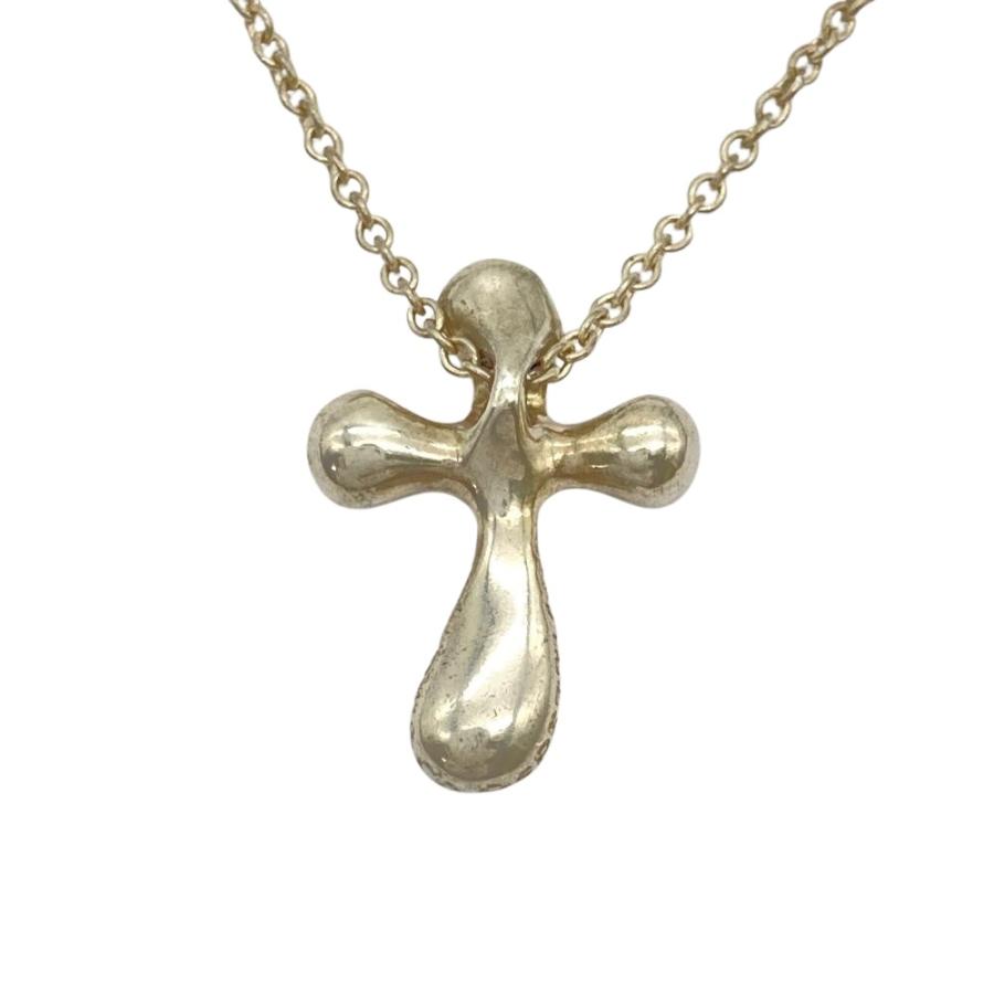 Elsa Peretti ティファニー Tiffany&Co. スモール クロス ネックレス