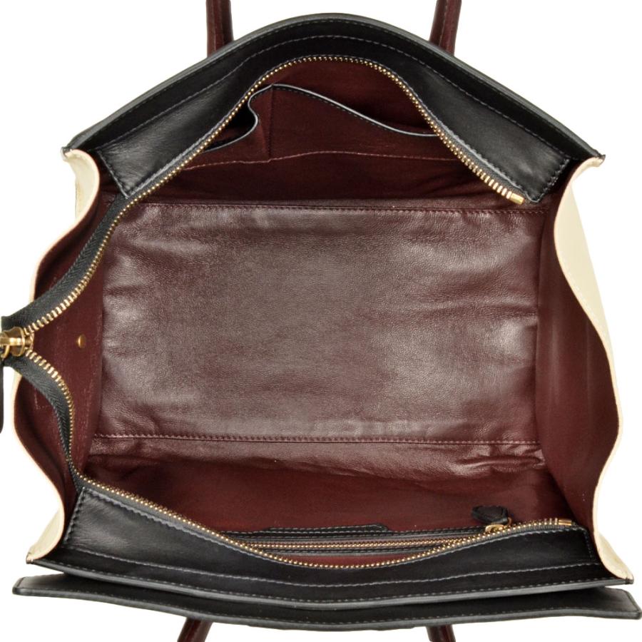 CELINE セリーヌ ラゲージ ミニショッパー ハンドバッグ レザー マルチ 