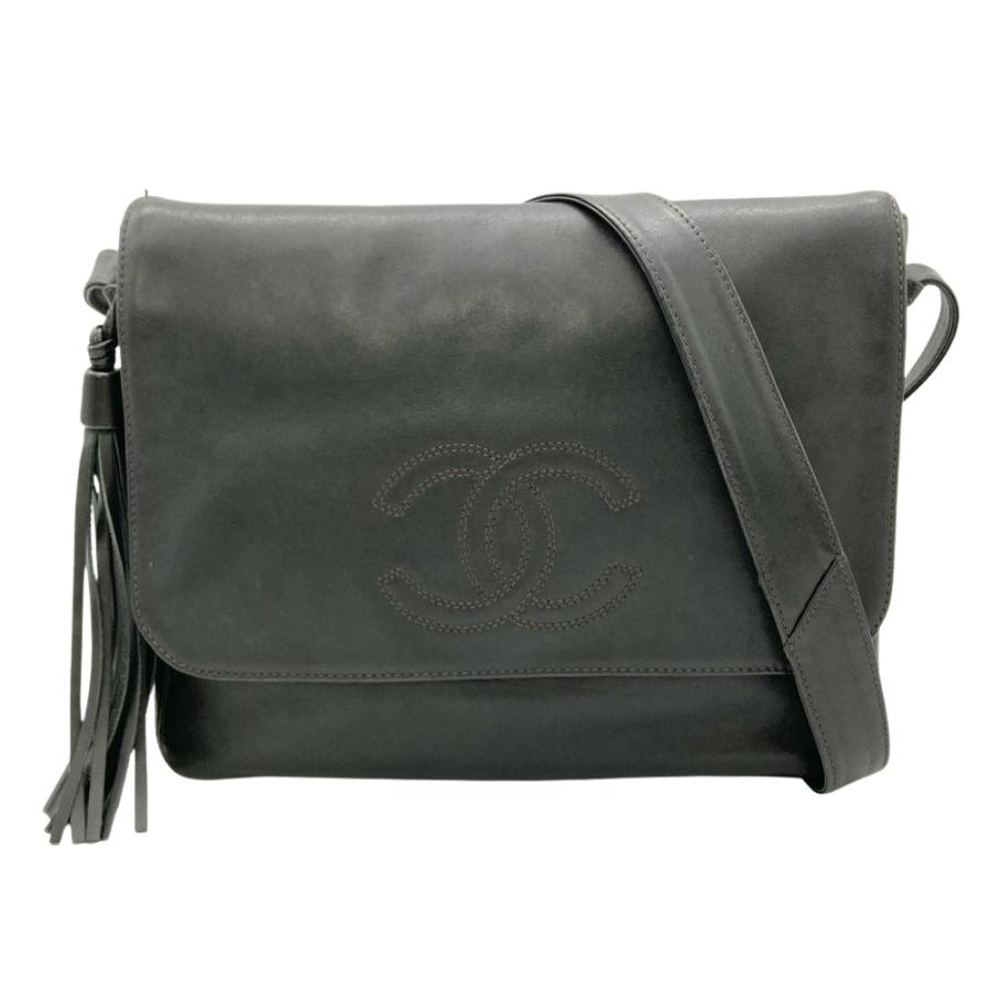 CHANEL（シャネル） デカココ タッセル ショルダーバッグ レザー 