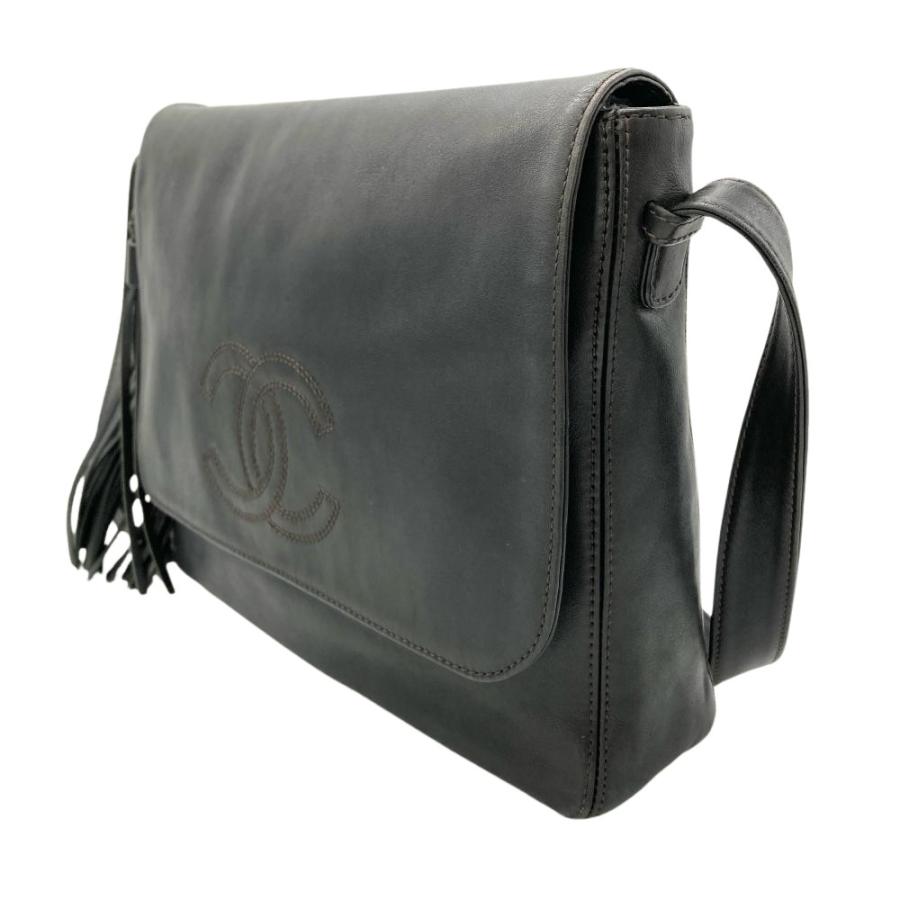 CHANEL（シャネル） デカココ タッセル ショルダーバッグ レザー 