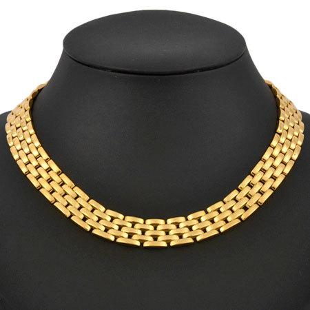 Cartier（カルティエ） マイヨン パンテール 5ロウ ネックレス K18YG