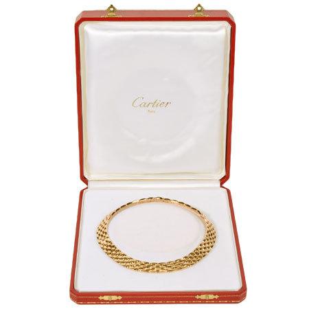 Cartier（カルティエ） マイヨン パンテール 5ロウ ネックレス K18YG