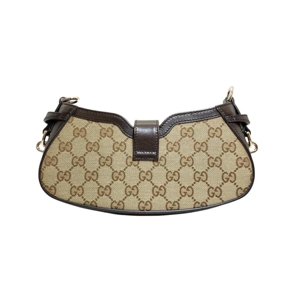 GUCCI（グッチ） ムーンサイド ショルダーバッグ GGキャンバス 786015
