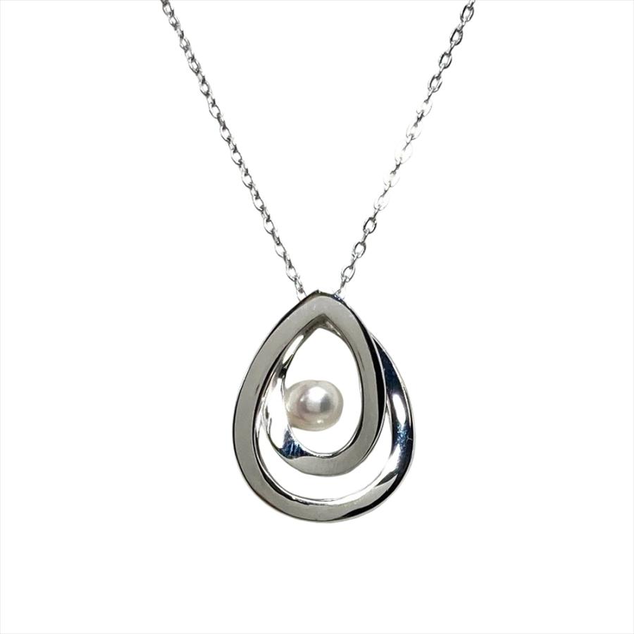 ミキモト　パール　シルバーペンダント　50cm MIKIMOTO（ミキモト） ペルリータ パール 5.5mm ネックレス シルバー