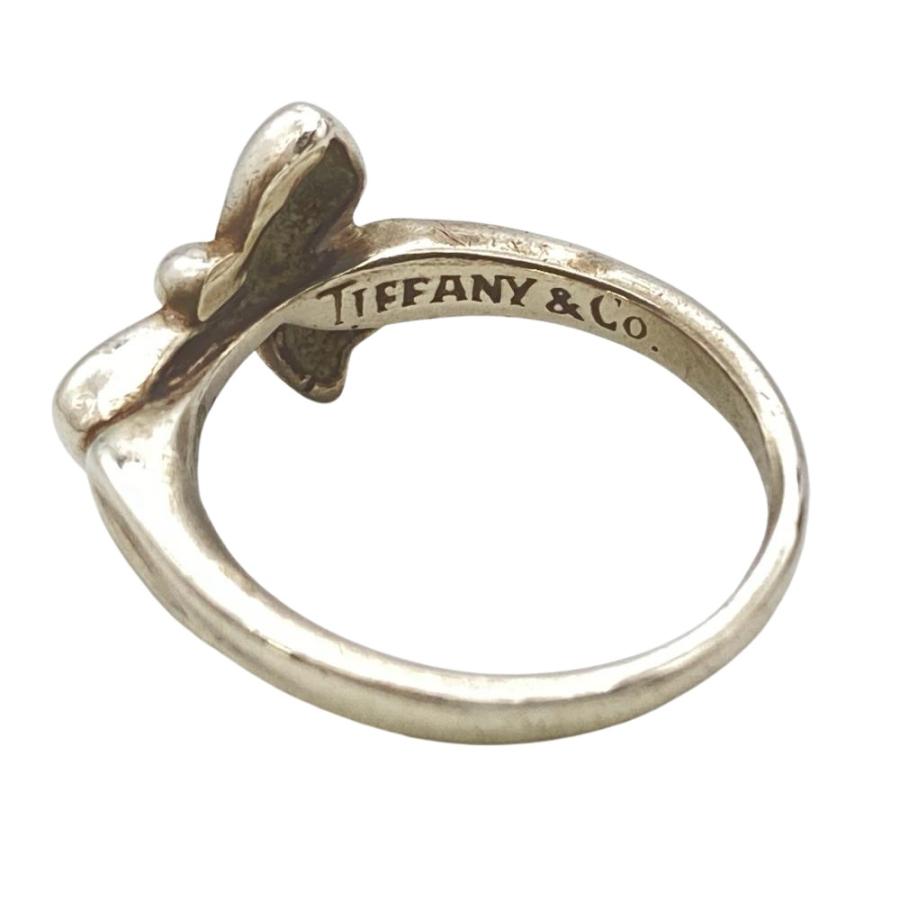ティファニー シルバーリング リボンモチーフ Tiffany 指輪 TIFFANY&Co.（ティファニー） リボン モチーフ リング 指輪 約8.5号