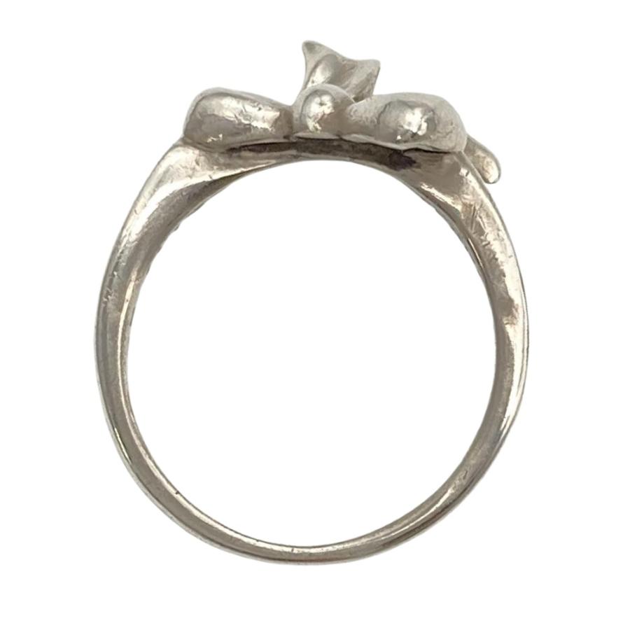 TIFFANY&Co.（ティファニー） リボン モチーフ リング 指輪 約8.5号