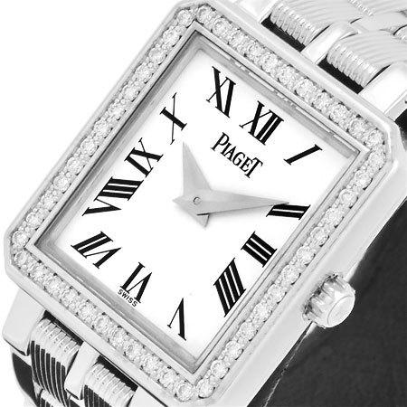 【新品】ピアジェ プロトコール ダイヤベゼル レディース 腕時計 K18WG PIAGET ピアジェ プロトコール ダイヤベゼル K18WG レディース
