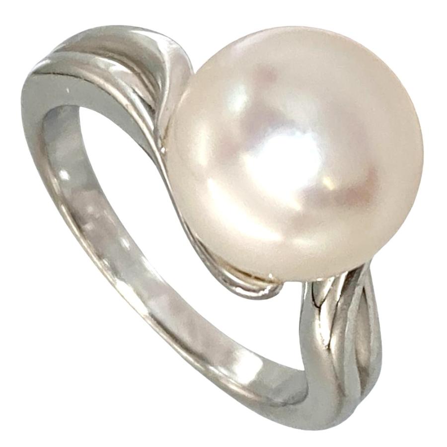 MIKIMOTO（ミキモト） パール 1P リング 指輪 約9号 Pt950 8.2g
