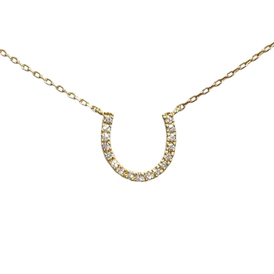 スタージュエリー STAR JEWELRY ホースシュー 馬蹄 ネックレス