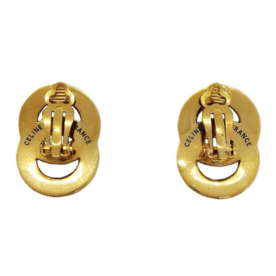 セリーヌ CELINE ダブルサークル ABF イヤリング セリーヌ イヤリング 