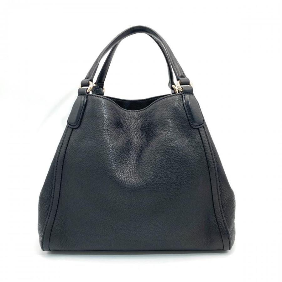 GUCCI（グッチ） ソーホー インターロッキングG ハンドバッグ レザー