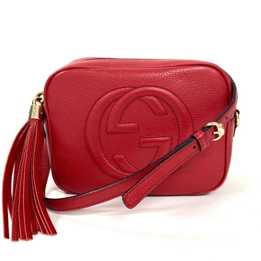 グッチ ショルダーバッグ 斜め掛け ディスコ ソーホー 308364 498879 レディース GUCCI GUCCI（グッチ） ソーホー ディスコ ショルダーバッグ レザー 308364