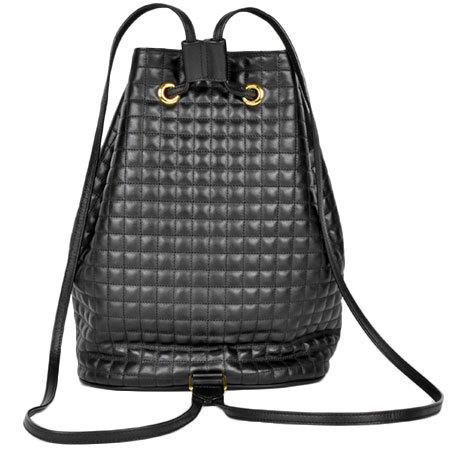 CELINE（セリーヌ） バックパック スモール Cチャーム キルティング