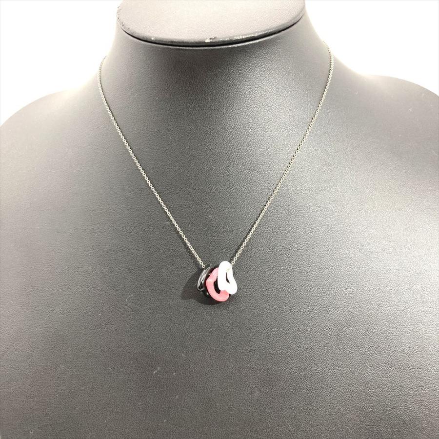 【*ー様 TIFFANY＆Co. ビーンズ　 ネックレス　オープンハート　SV9 TIFFANY&Co.（ティファニー） ネックレス ビーン ハート エルサ