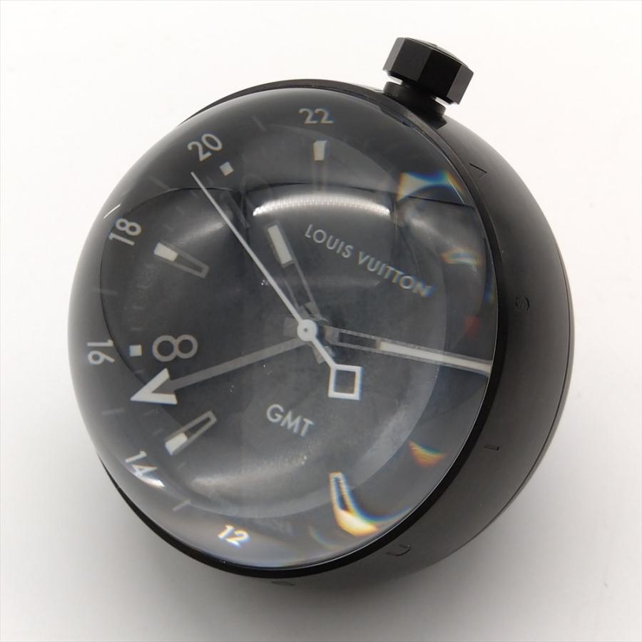 【希少品】 ヴィトン Q1Q000 タンブール GMT 置き時計 LOUIS VUITTON（ルイ・ヴィトン） LOUIS VUITTON Q1Q000 GMT 置時計