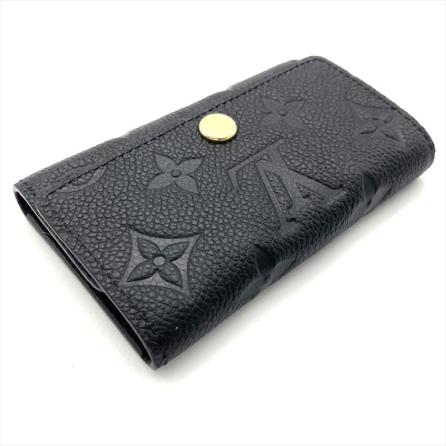 【極美品】ヴィトン アンプラント ミュルティクレ 6連キーケース ノワール LOUIS VUITTON（ルイ・ヴィトン） ミュルティクレ6 キーケース