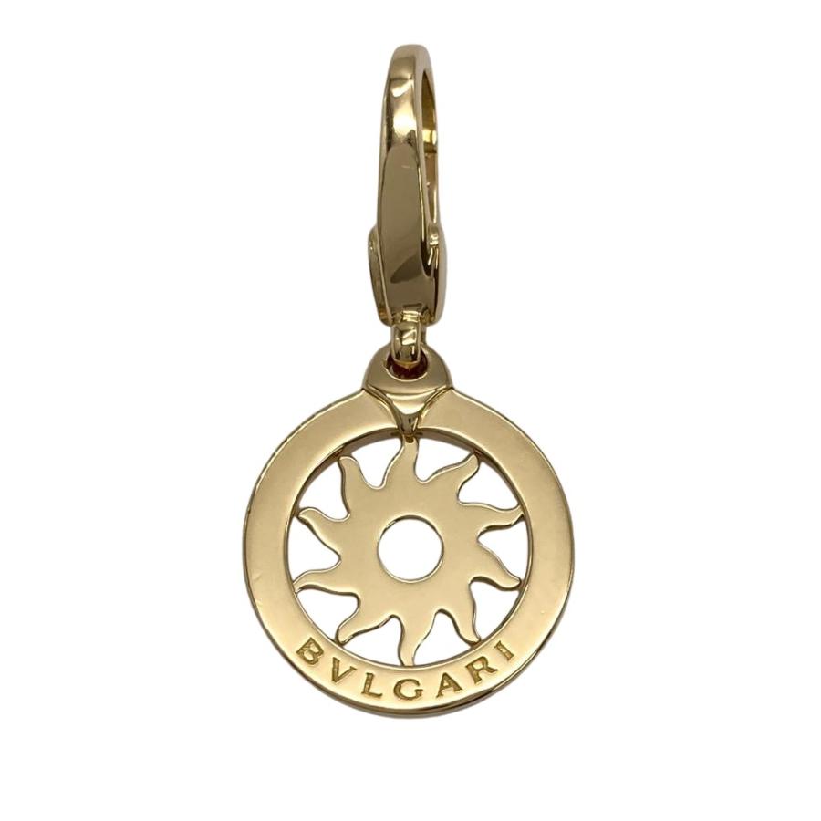 BVLGARI ブルガリトンドサン ペンダントトップ K18 YG ×SSコンビ BVLGARI（ブルガリ） トンド サン ペンダントトップ K18YG 3.7g