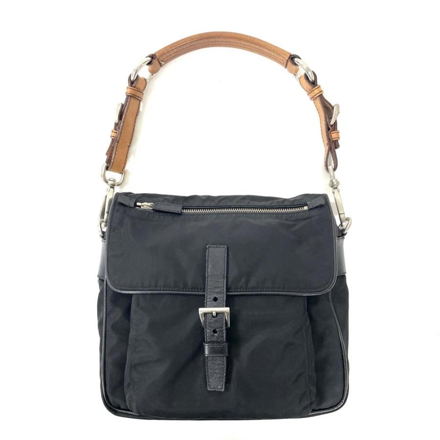 PRADA（プラダ） トライアングルロゴ ショルダーバッグ ナイロン