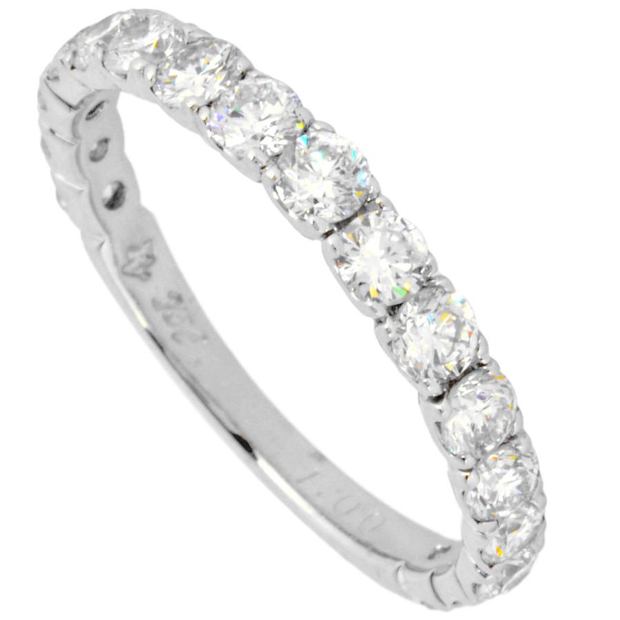 Ponte Vecchio ハーフエタニティリングK18WG0.4ct 10号 Ponte Vecchio ハーフエタニティリングK18WG0.4ct 10号 - メルカリ