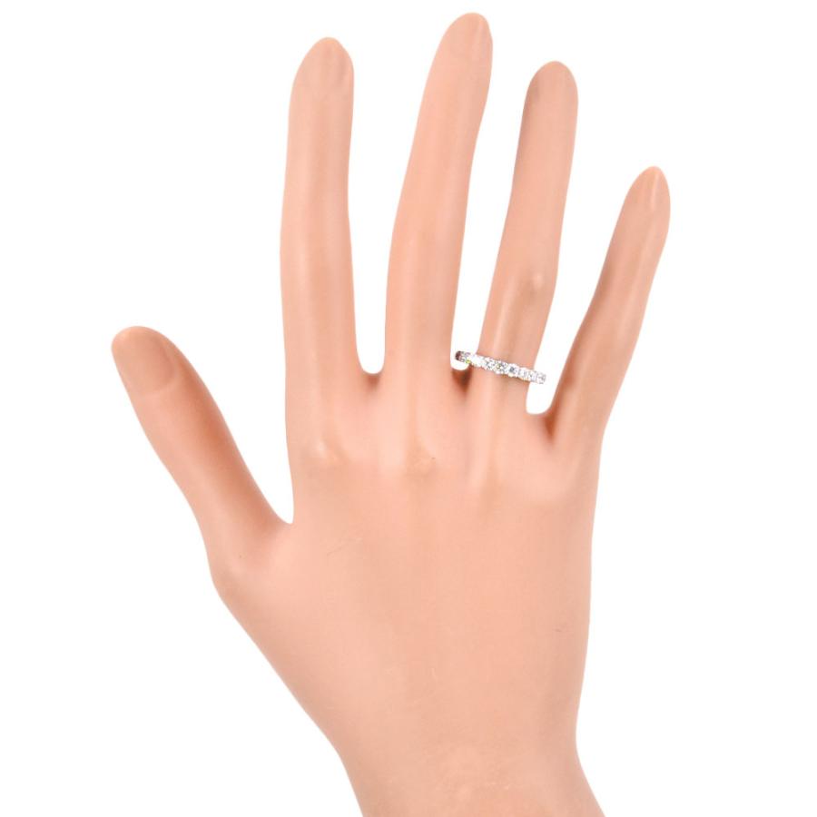 Ponte Vecchio ハーフエタニティリングK18WG0.4ct 10号 Ponte Vecchio ハーフエタニティリングK18WG0.4ct 10号 - メルカリ