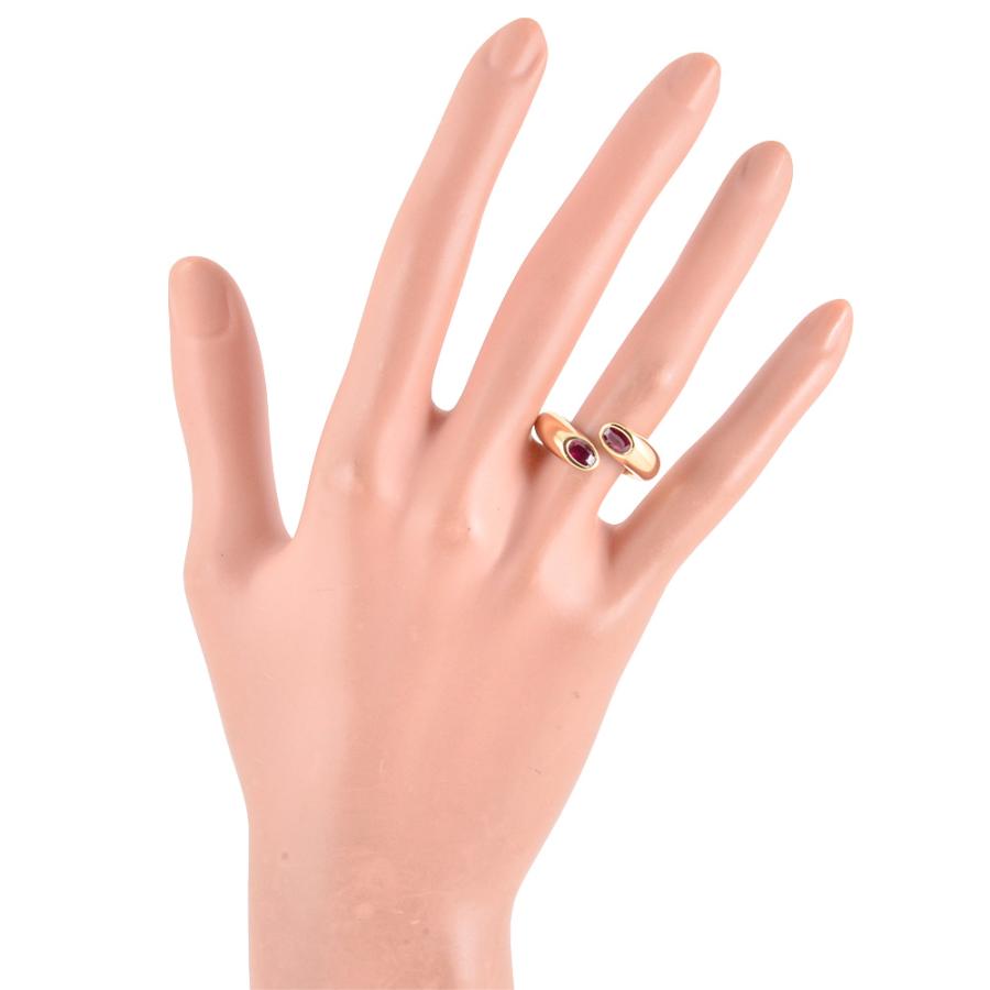 Cartier（カルティエ） エリプス ドゥ テッド リング 指輪 ルビー #51 