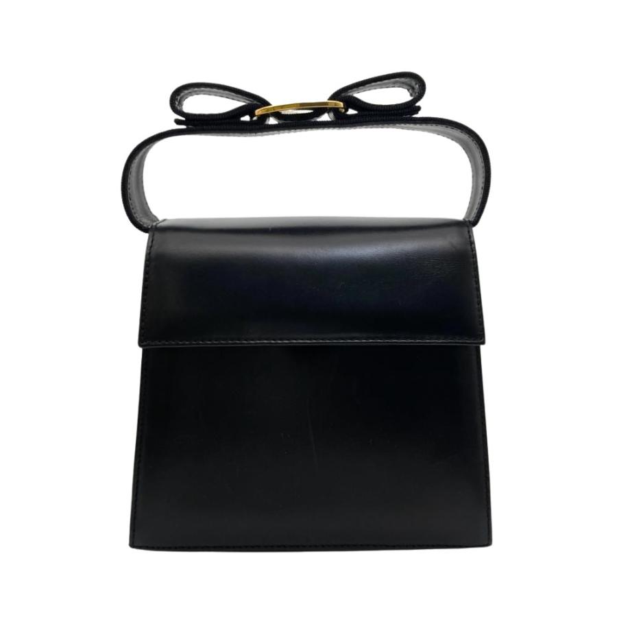【美品】 Ferragamo ヴァラリボン ハンドバッグ 2Way パーティー フェラガモ Ferragamo ヴァラ リボン 2Way ハンドバッグ BC213104