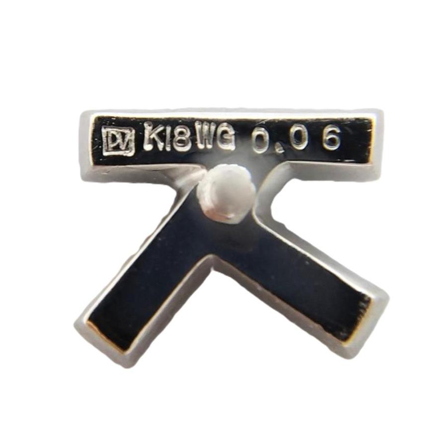 Ponte Vecchio（ポンテヴェキオ） イニシャル K 片方 ピアス