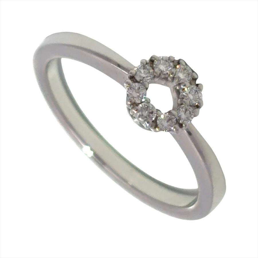 MIKIMOTO（ミキモト） サークル リング 指輪 ダイヤモンド 0.10