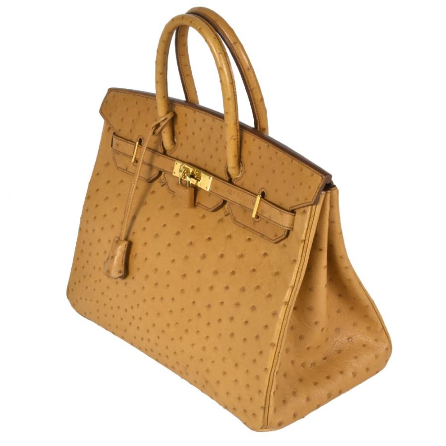 HERMES（エルメス） バーキン35 ハンドバッグ オーストリッチ Z刻印