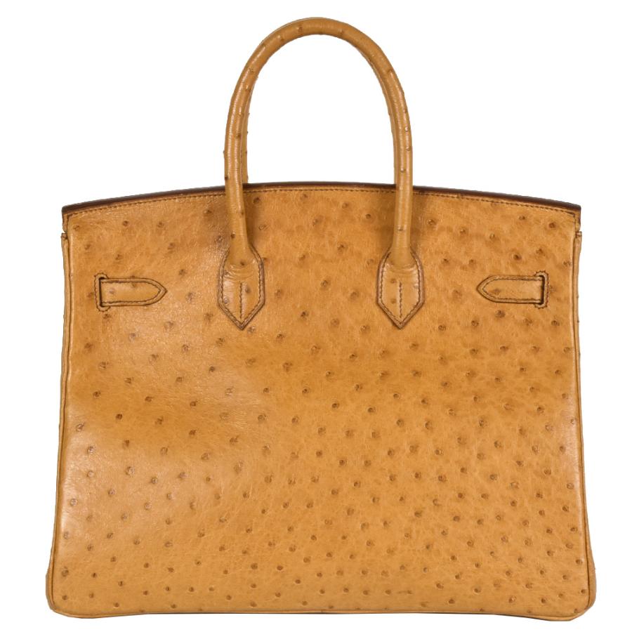 HERMES（エルメス） バーキン35 ハンドバッグ オーストリッチ Z刻印