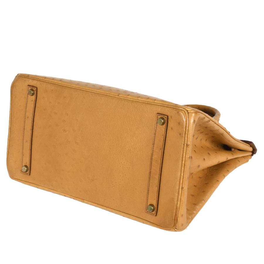 HERMES（エルメス） バーキン35 ハンドバッグ オーストリッチ Z刻印