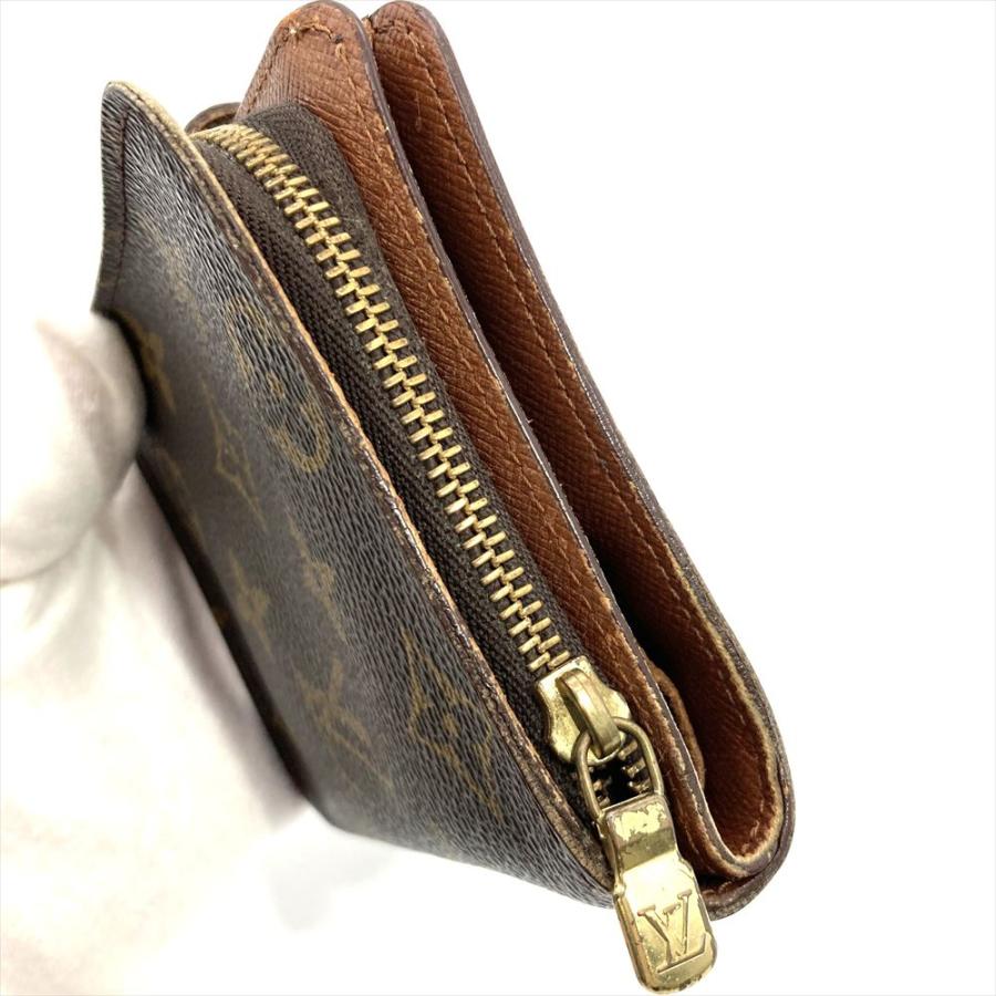 訳あり価格‼️ ルイヴィトン　モノグラム　コンパクトジップ　二つ折り財布 LOUIS VUITTON - 訳あり価格‼️ ルイヴィトン モノグラム コンパクト