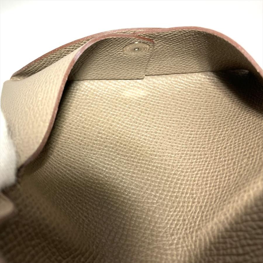 HERMES（エルメス） カルヴィ カードケース ヴォーエプソン A刻印