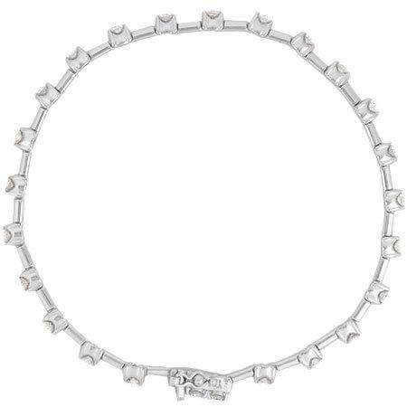 DE BEERS デビアス LINE テニス ブレスレット ダイヤモンド 1.25ct  