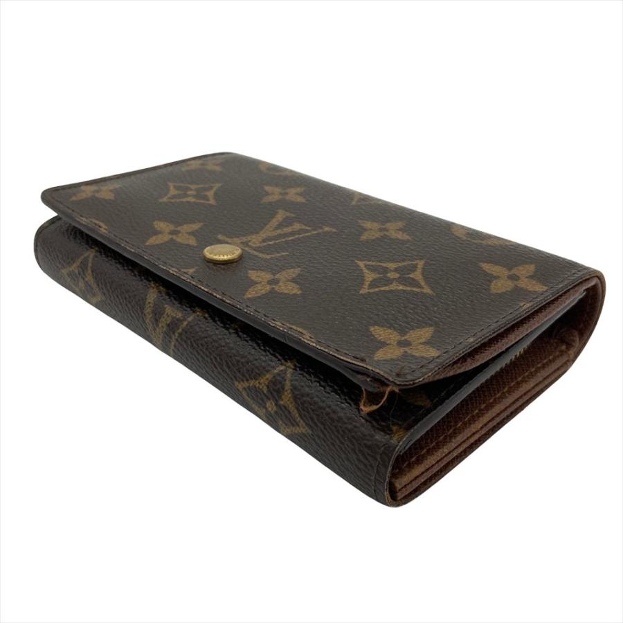 ルイヴィトン LOUIS VUITTON ポルトモネ ビエ トレゾール 二つ折り財布 