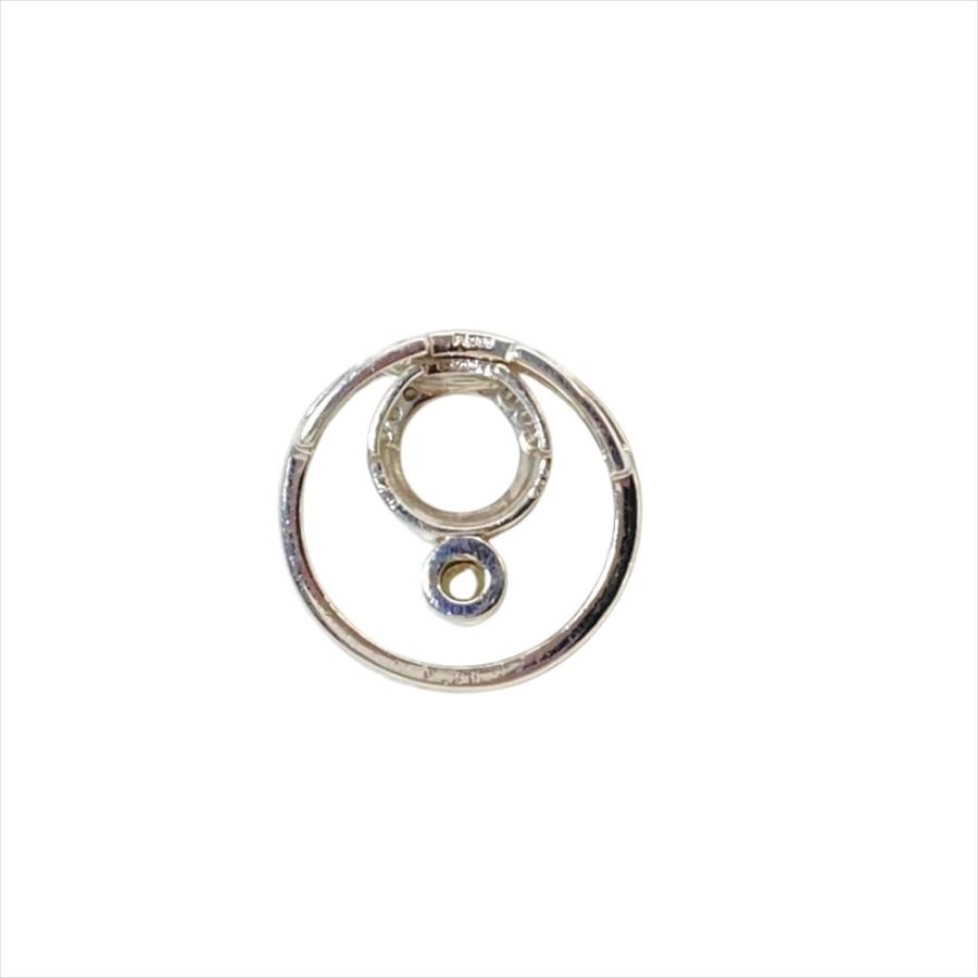ベリテ VERITE サークルモチーフ ペンダントトップ ダイヤモンド 0.1ct 