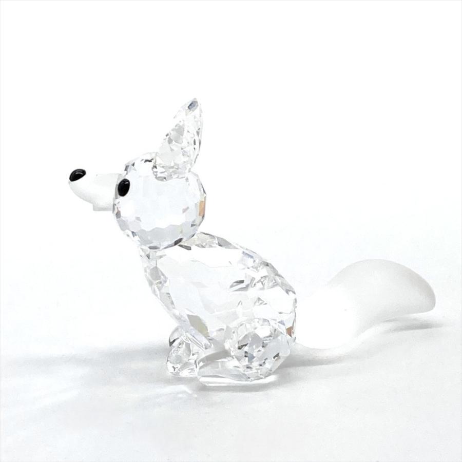 SWAROVSKI（スワロフスキー） キツネ オブジェ 置物 014955 クリア