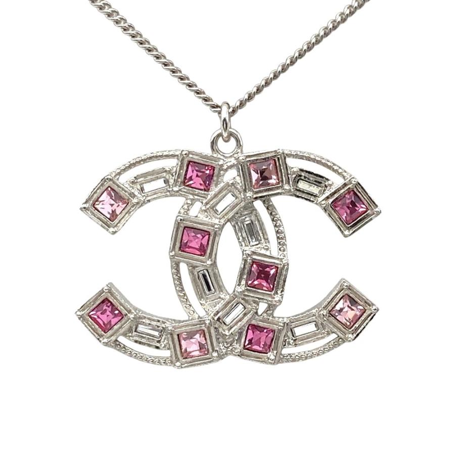 CHANEL（シャネル） ココマーク ロング ネックレス メタル B17S ピンク 