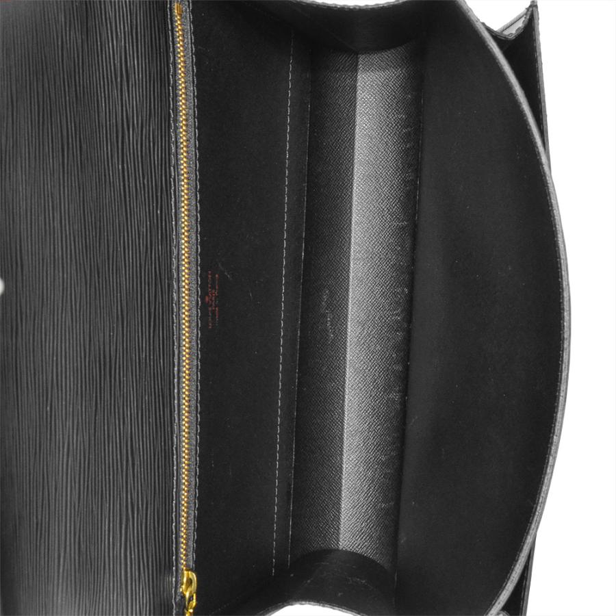 【美品】ルイヴィトン ビファス ハンドバッグ エピレザー ブラック ゴールド金具 美品】ルイヴィトン ビファス ハンドバッグ エピレザー ブラック