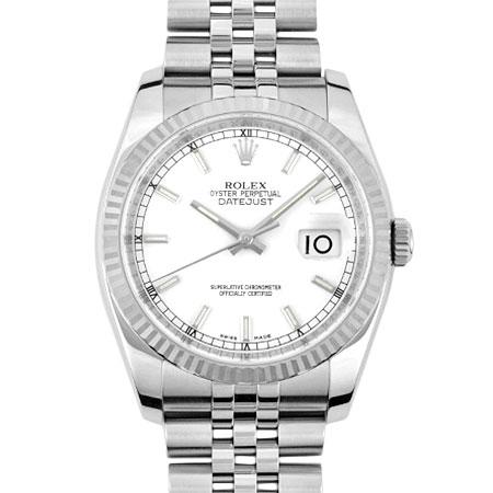 ROLEX（ロレックス） デイトジャスト 116234 SS×WG ランダム メンズ