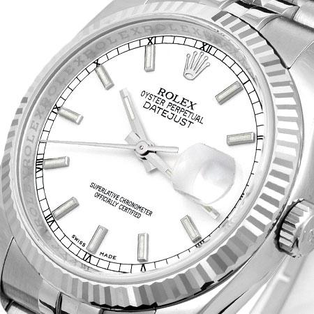 ROLEX（ロレックス） デイトジャスト 116234 SS×WG ランダム メンズ