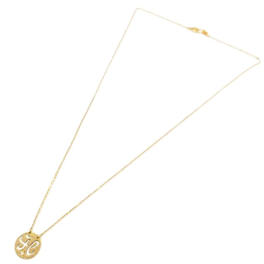 スタージュエリー STAR JEWELRY イニシャル H 1P ネックレス