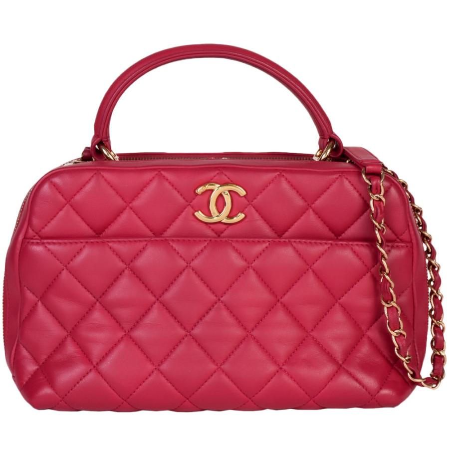 CHANEL（シャネル） マトラッセ ボーリングバッグ ショルダーバッグ 