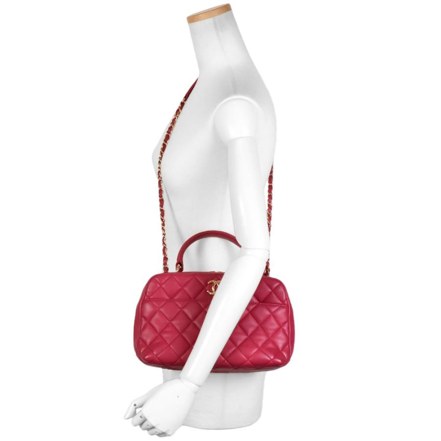 CHANEL（シャネル） マトラッセ ボーリングバッグ ショルダーバッグ 