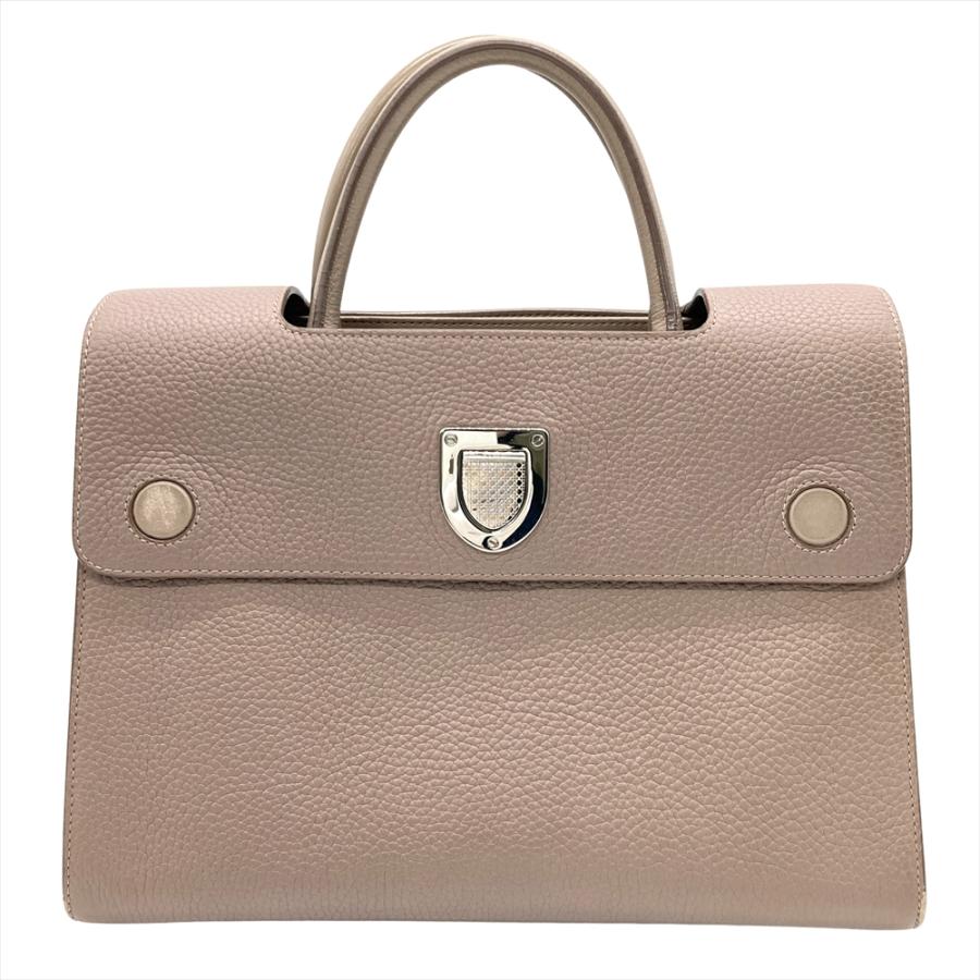 ディオール Dior エヴァー ショルダーバッグ 2WAY レザー シルバー金具
