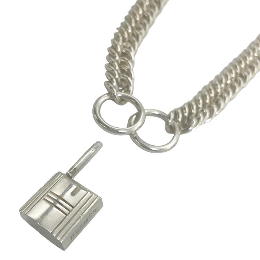 Kelly エルメス HERMES ケリー カデナ ロング ネックレス SV925 179.7g
